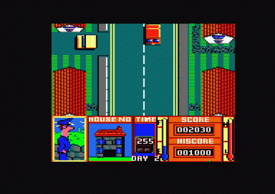 Postman Pat 3 Screenshot 17 (Amstrad CPC464)