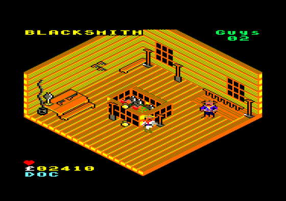 Revolver Screenshot 5 (Amstrad CPC464)