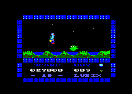 Lubix Screenshot 5 (Amstrad CPC464)