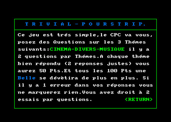 Trivial-Pourstrip