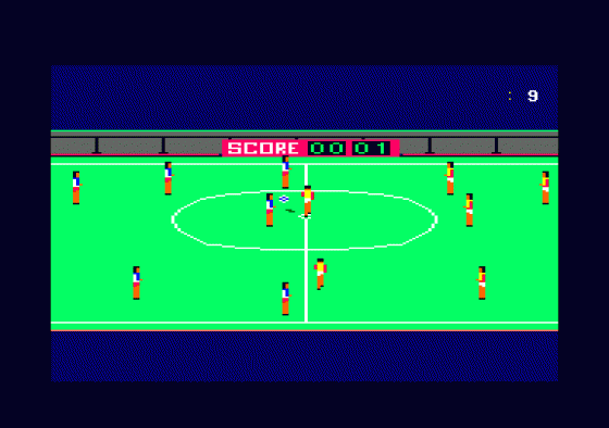 Glen Hoddle Soccer Screenshot 5 (Amstrad CPC464)