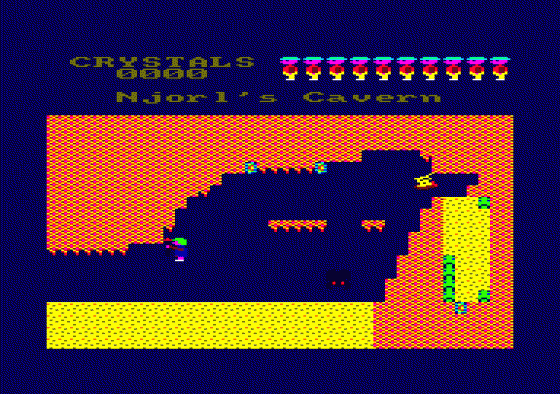 Roland In Time Screenshot 8 (Amstrad CPC464)