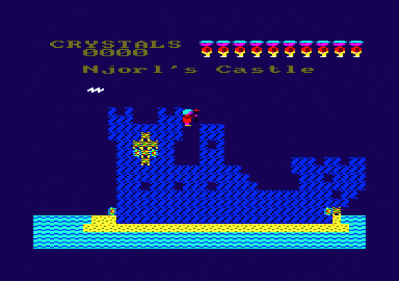 Roland In Time Screenshot 13 (Amstrad CPC464)