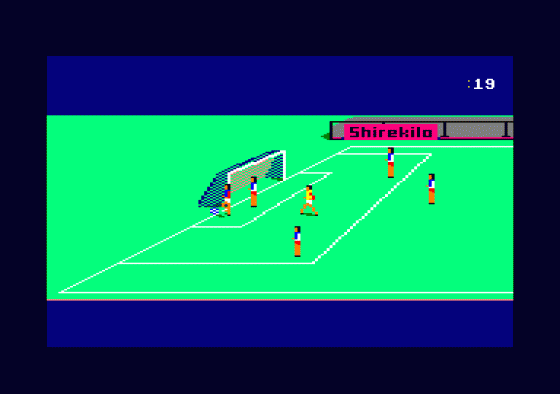 Futbol Screenshot 1 (Amstrad CPC464)