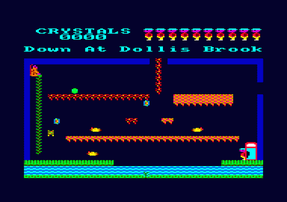 Roland In Time Screenshot 11 (Amstrad CPC464)