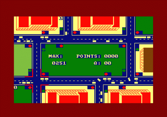 Traffic Screenshot 5 (Amstrad CPC464)