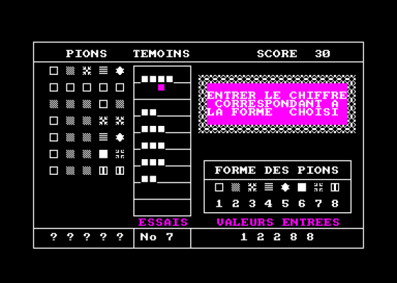 Cortex Screenshot 1 (Amstrad CPC464)