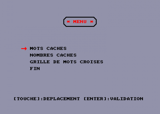 Mots Caches, Nombres Caches & Grille De Mots Croises