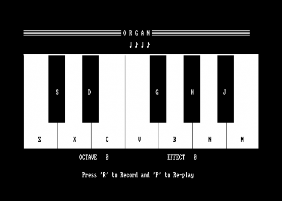 8 Octave Organ Screenshot