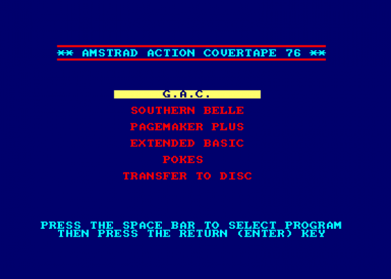 Amstrad Action Issue 076 Screenshot