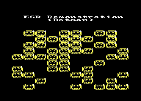 Easi-Sprite Driver Screenshot 1 (Amstrad CPC464)