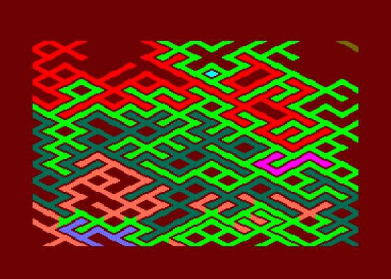 Matrix Screenshot 1 (Amstrad CPC464)