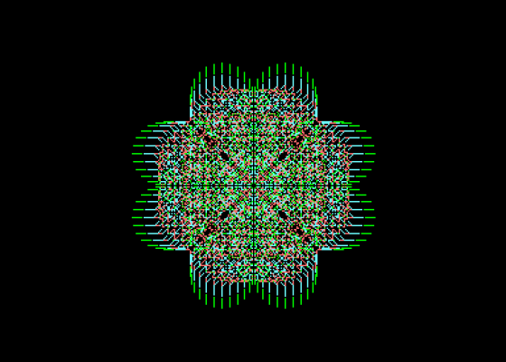 Random Symmetrical Patterns