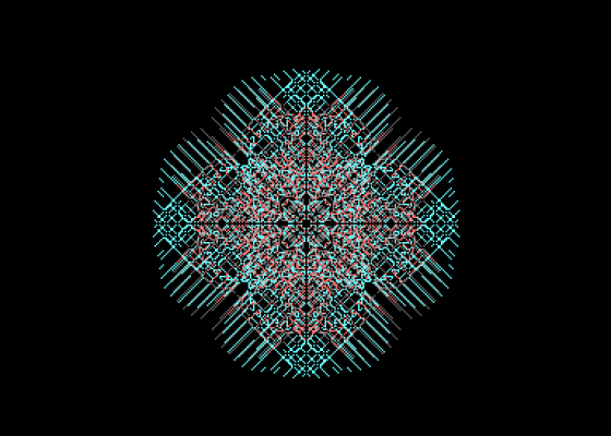 Random Symmetrical Patterns