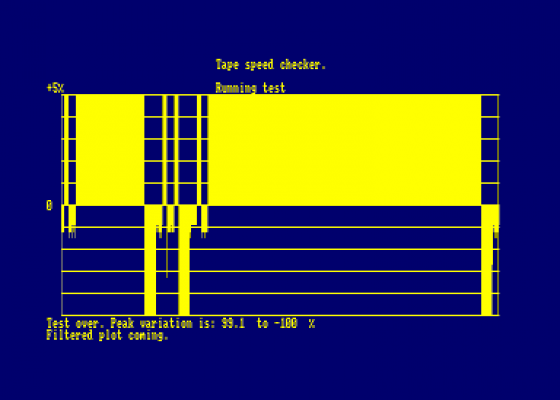 Tape Speed Checker