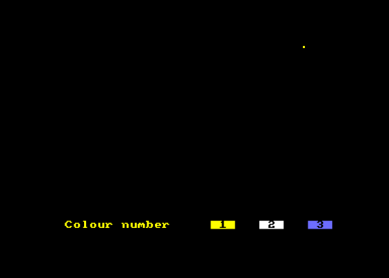 Weaving Screenshot 1 (Amstrad CPC464)