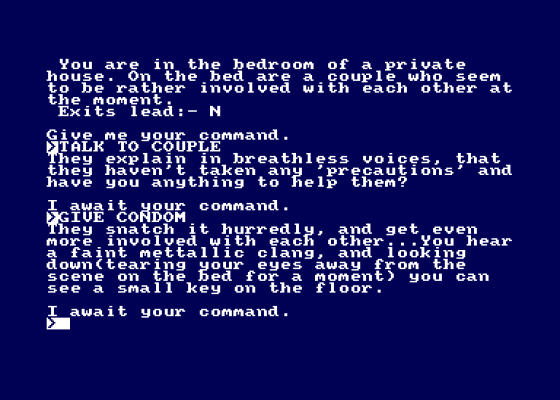 Adult Two Screenshot 5 (Amstrad CPC464)