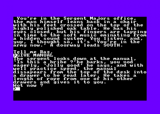 Boredom Screenshot 5 (Amstrad CPC464)