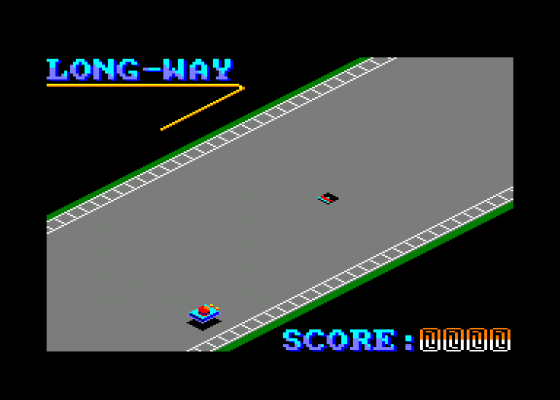 Long-Way Screenshot 1 (Amstrad CPC464)