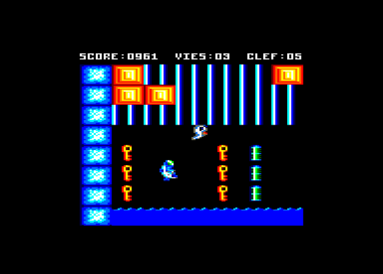 Space Mazes Screenshot 5 (Amstrad CPC464)