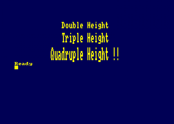 Height Screenshot