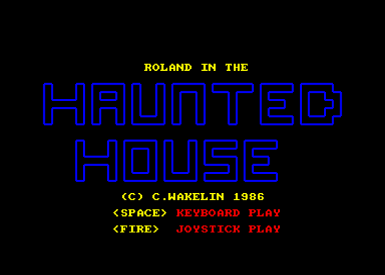 Roland In The Haunted House