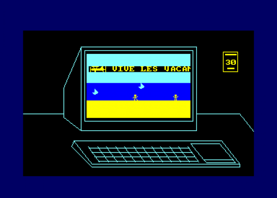 Amstrad En Vacances Screenshot