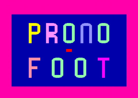 Pronofoot