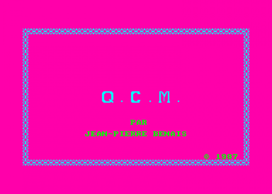 QCM V.2