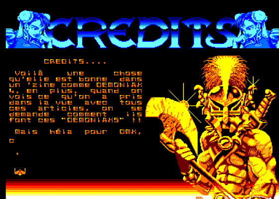 Demoniak 4 Screenshot 5 (Amstrad CPC464)