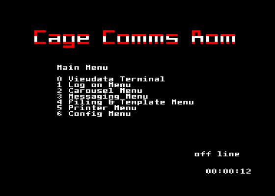 Cage Comms Rom v1.2