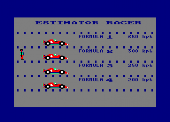 Estimator Racer