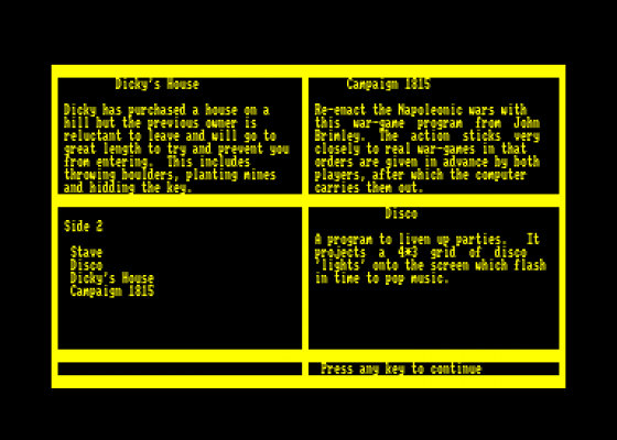 CPC 464 Computing Issue 11 Screenshot 5 (Amstrad CPC464)