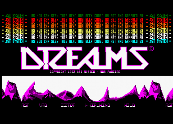 Dreams Screenshot 1 (Amstrad CPC464)