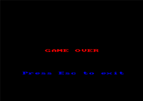 Prevent Invasion Screenshot 9 (Amstrad CPC464/664/6128)