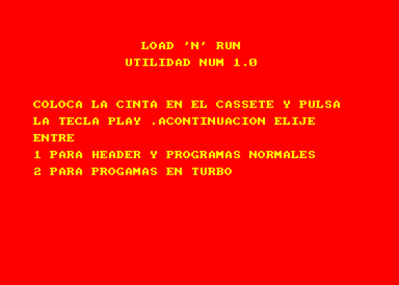 Load'N'Run 5 Screenshot 5 (Amstrad CPC464)