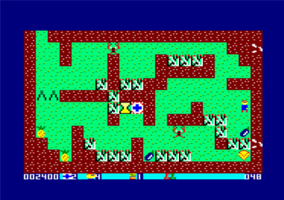 Fitzroy And The Confounding Labyrinth Screenshot 5 (Amstrad CPC464/664/6128)