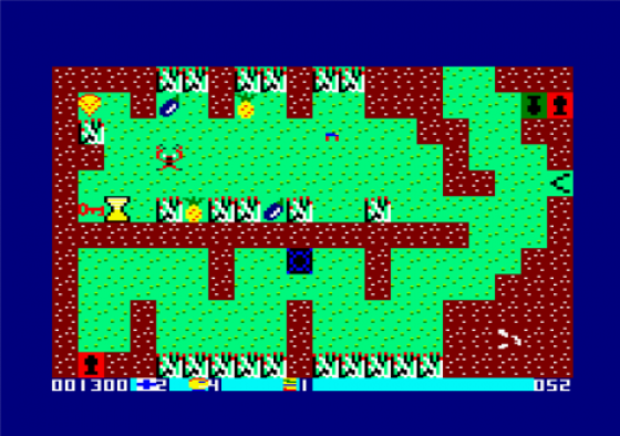 Fitzroy And The Confounding Labyrinth Screenshot 6 (Amstrad CPC464/664/6128)