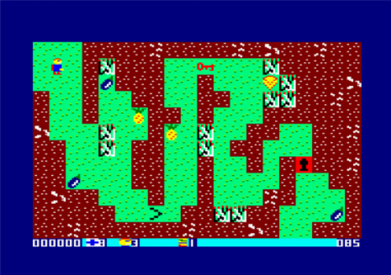 Fitzroy And The Confounding Labyrinth Screenshot 14 (Amstrad CPC464/664/6128)