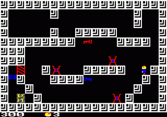 Fitzroy And The Missing Chair Screenshot 6 (Amstrad CPC464/664)