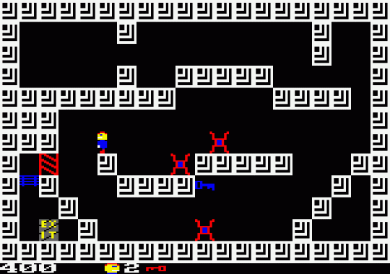 Fitzroy And The Missing Chair Screenshot 7 (Amstrad CPC464/664)