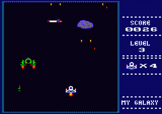 My Galaxy Screenshot 5 (Amstrad CPC464/664)