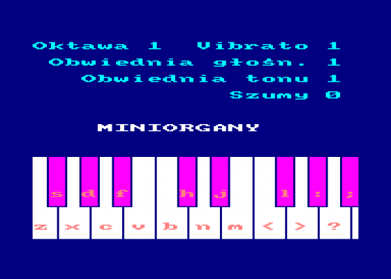 Mini Organy