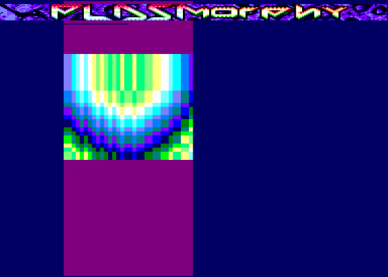 Amstrad Expo 2010 - Plasmorphy Screenshot 5 (Amstrad CPC464)