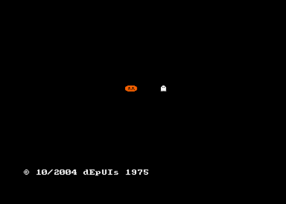 Halloween Meeting - Improvized Contest Screenshot 5 (Amstrad CPC464)