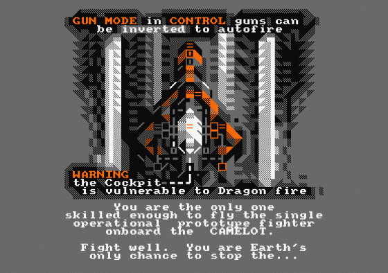 Dragon Attack Screenshot 16 (Amstrad CPC464)