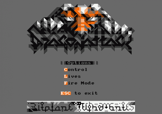 Dragon Attack Screenshot 18 (Amstrad CPC464)