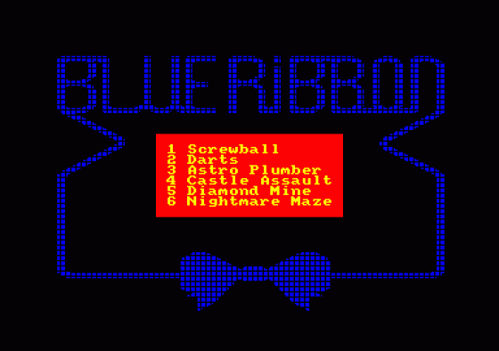 Blue Ribbon Games Disk 1 Screenshot