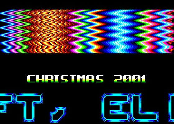 Christmas 2001 Screenshot 5 (Amstrad CPC464)