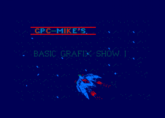 CPC-Mike Basic Graphix Show